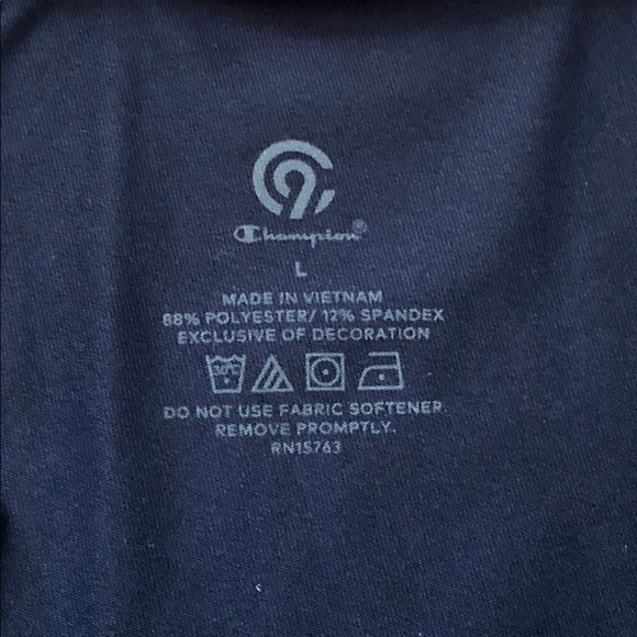 Navy Champion Capri Leggings - Picture 7 of 7